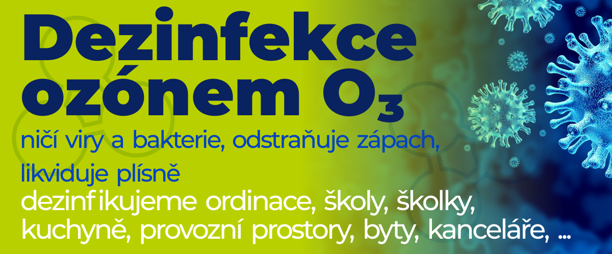 Ozonování - Dezinfekce prostor ozónem O36